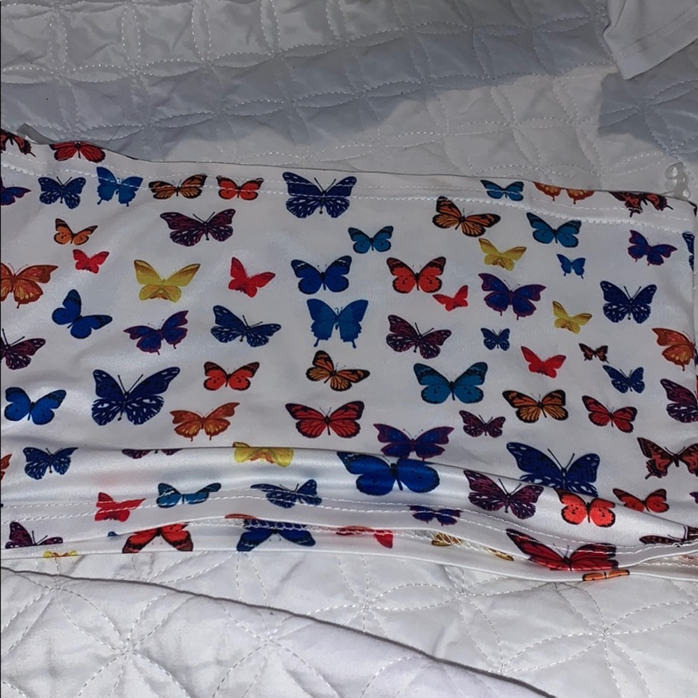 Butterfly tube top